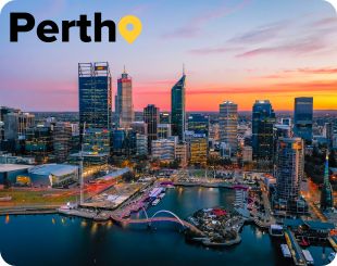 Perth Skyline Wetern Australia