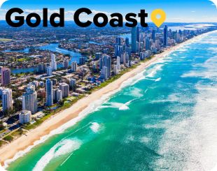 Gold Coast skyline Queensland Australia