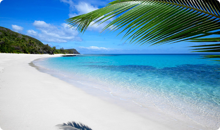 beach in Fiji