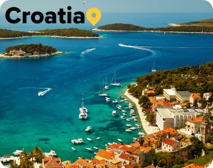 Hvar coastline 