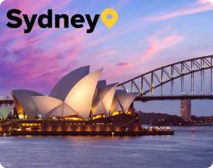 Sydney Opera House at dusk