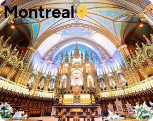 notre dame basilica dome montreal canada 